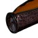 Penal-tobus for brushes, soft, 355 x 65 mm, 7k37, leatherette, reptile print, glossy, brown