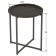 Journal table "Björn", 420 × 420 × 505 mm, color black loft / black