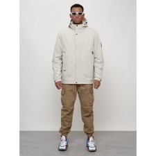 Male spring jacket, size 58, light gray color