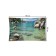 Decorative panel with photo printing "Stones on the shore", horizontal, size 100x150 cm