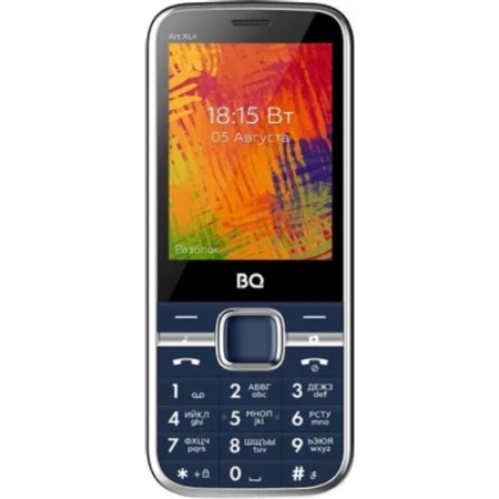 Cell phone BQ M-2838 Art XL+ Blue