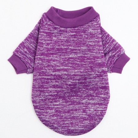 Melange sweater, size L (DS 27, Osh 31, OG 40 cm), purple-6