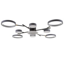 Causteen with PDU 2300/9GR LED 190W 3000-6000K gray 85x85x9 cm Bayerlux