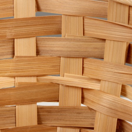 Set of wicker baskets, 16x10/32, 18x10/34, 21x10/36cm, bamboo-5