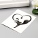 Tattoo on the body "Black Cat" 5.3x6.3 cm