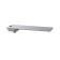 Wall bracket of hidden installation with an output for a hose and IDDIS shelf, chrome
