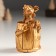 Polystone souvenir "Bronze Dragon in a barrel with coins" MIX 6.1x4.8x9 cm