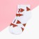 Women's socks kaftan "pizza" r.36-40 (23-25 ​​cm)