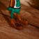 Souvenir "Duck in overalls" wood 27 cm