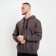 Male sweatshirt is formed, color graphite, size 52