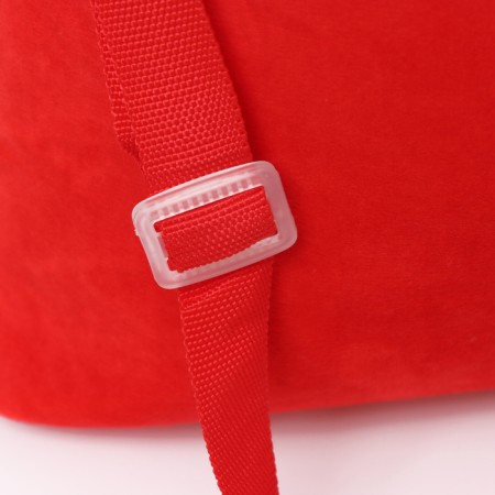 Children's Bag "Blue Tractor", 35 × 30 cm, red color-6