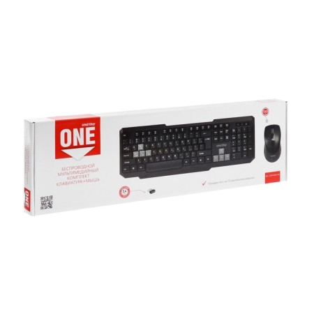 The keyboard set and the mouse Smartbuy One 230346AG, the WORD, MEMBEMMEN, 1000 DPI, USB, Black-13