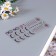 Stickers for creativity "The most beautiful" purple set of 17 sheets 21x16 cm