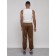 Joggers are sports male, size 50, brown color