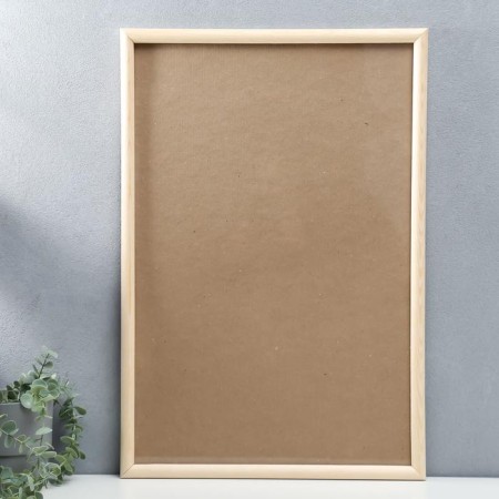 Photo frame 40x60 cm white tree No. 5 (plastic screen)