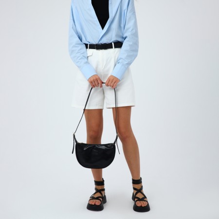 Women's bag with lightning, black color-7
