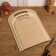 A set of boards of cutting double -sided, cylinder, neckline, 3 pieces