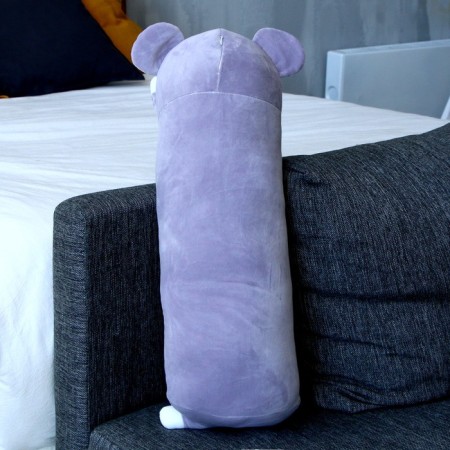 Soft toy-podushka "Coala", 70 cm, color gray color-1