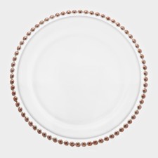 Black dining plate 