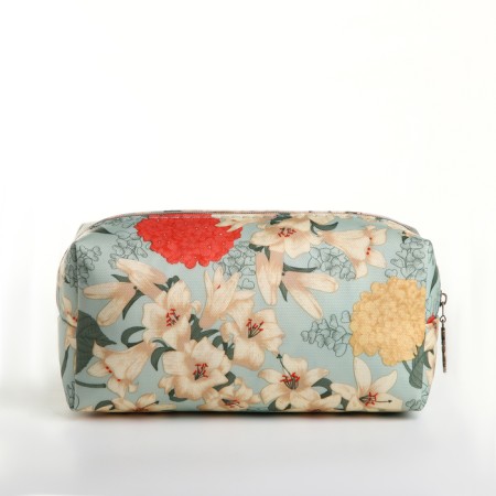 Cosmetic bag with lightning, blue/multi -colored color-1