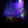 Girlynda "Horse tail" 10 threads 1 m, IP20, silver thread, 100 LED, glow of multi, 12 V