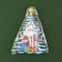 New Year's desktop decor "Santa Claus" 12 x 4.3 x 15.5 cm