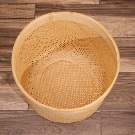Wicker basket, from bamboo 40x40x35 cm-6