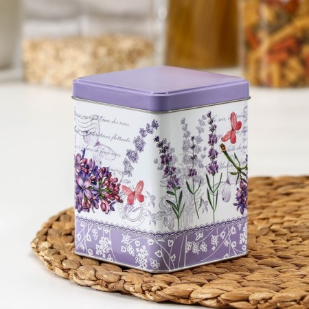 Bank for Lavenda Fundant products, 860 ml, 8.7 × 11.4 cm, rectangular