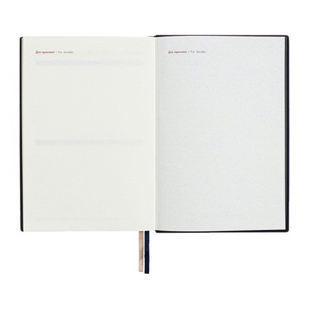 Dated 2025 diary, A5, 176 sheets of Escalada, solid cover of artificial leather, 3D design, foil, liesse embossing, cream block 70 g/m2, black-13