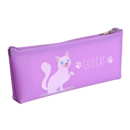 School Penal on the zipper "cat", mix-6