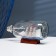 Souvenir ship in a bottle 18x10x8cm, white