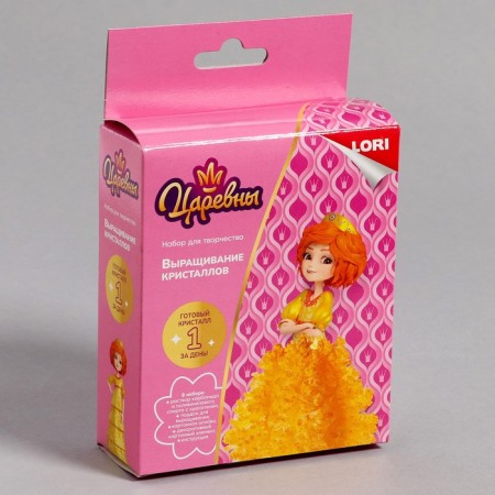 Crystal cultivation. Princess "Princess Varya" Orange Crystal-7