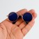 Glasses for toys, dark blue color
