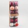 Set of balls Plastic D-6 cm, 12 pcs "Madison" Elite, mix