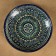 Largan Rishtan ceramics "Patterns", 25 cm, blue