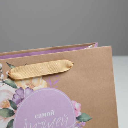 Package Gift Craft horizontal, packaging, “The best”, MS 23 x 18 x 10 cm-3