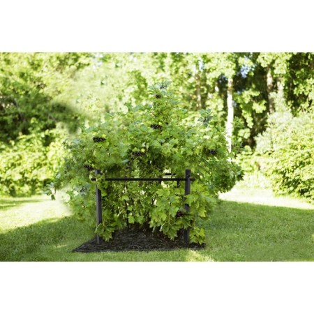 Builder, d = 55 cm, h = 75.5 cm, square, steel, black-1