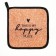 Kit kitchen "cork" mittens-output 20x28cm, severity 17x17cm, 35% x/l, 65% of the p/e