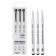 A set of capillary handles, liners gamma "Studio", 3 pieces: 0.1, 0.3, 0.6, black