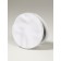 Folding mirror “waves”, d = 7.5 cm, matte white color