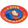 Paper plate "Happy Birthday!", 18 cm, superheroes