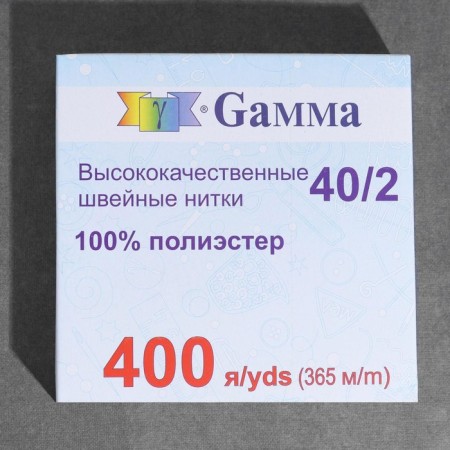 Threads 40/2, 366 m, white color-2