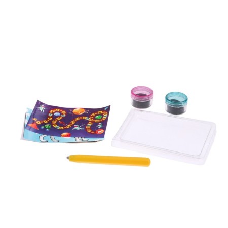 Set for experiments "magnetic games", blue color-1