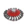 Metal brush for Ushm scrap, twisted wire, "plate", M14, 115 mm