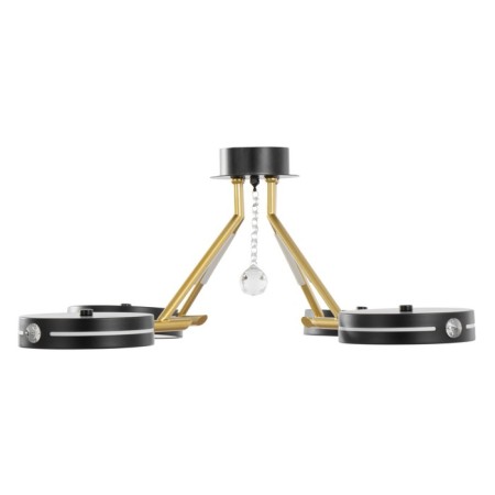Antecu chandelier 4XLED 104W 3000-6000K black and gold 65x65x27 cm Bayerlux-5