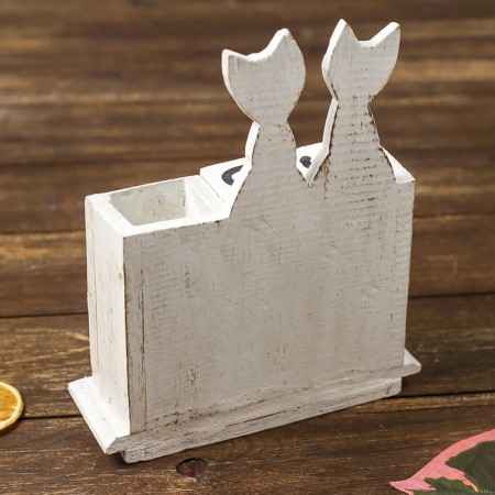 Calendar desktop "couple of cats" 18x6x22 cm-2