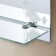 Mirror "Singing Ponochka", with sandblasting graphics, wall, with a shelf, 40 × 60 cm