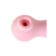 Vacuum-wave stimulator Flovetta ixora, 9.8 cm, silicone, pink color