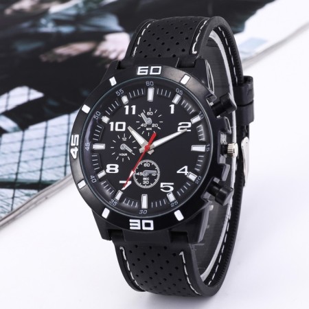 Men's watch, D-4 cm, black