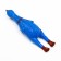 Toy of the "thoughtful chicken" small for dogs, 16.5 cm, bright blue